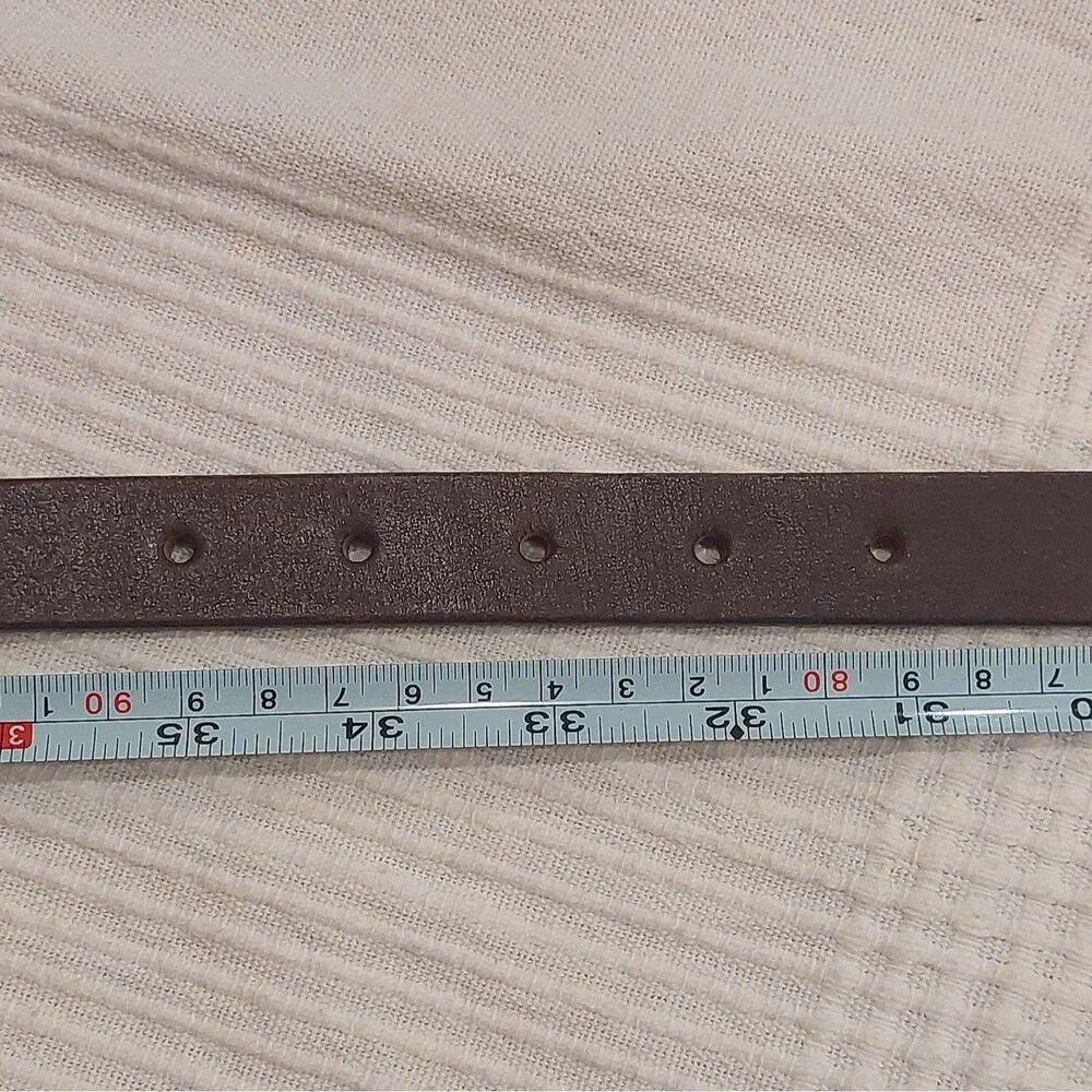 Polo Ralph Lauren Dark Brown Leather Belt Size L / 33 Argentina 2220344-210